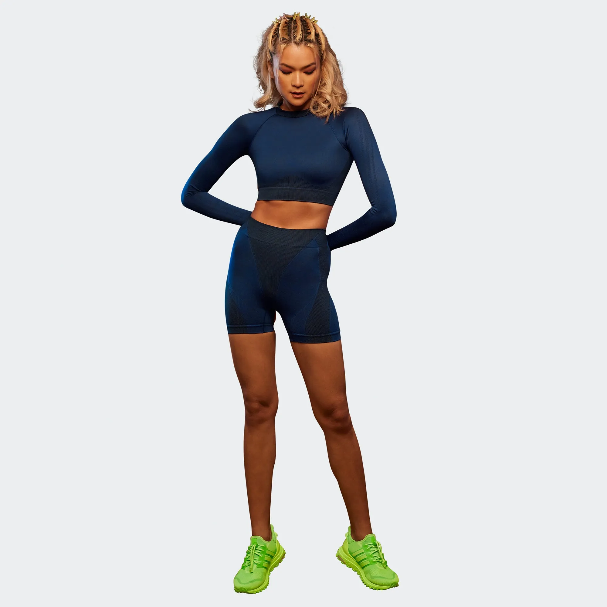 Adidas x Ivy Park Womens Short Tight 'Dark Blue'