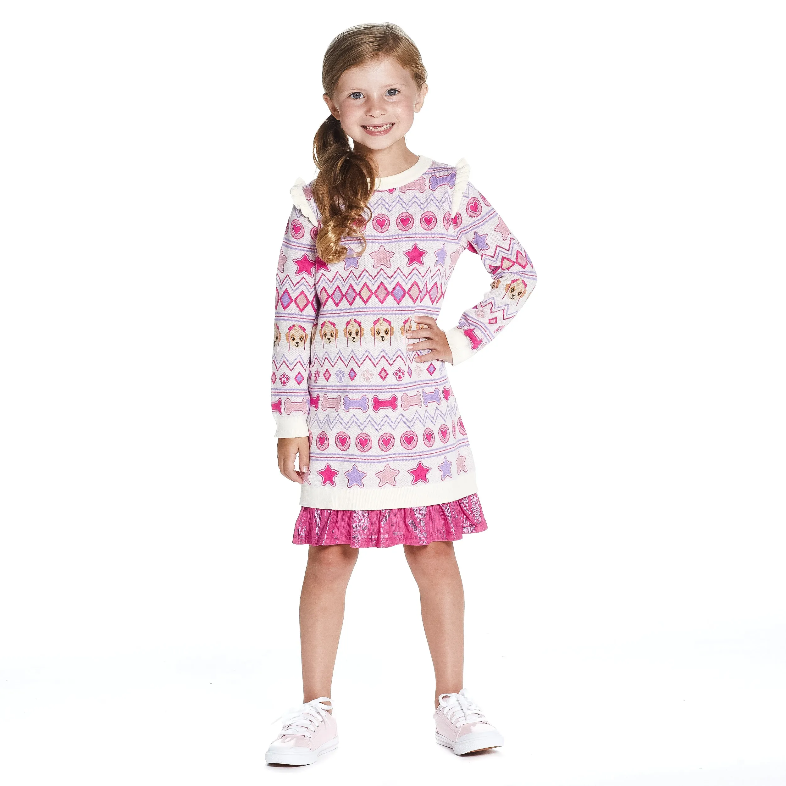 Andy & Evan x PAW Patrol | Fair Isle Sweater Dress