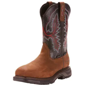 Ariat Men's WorkHog XT 11" Carbon Toe WP Western Work Boot - Brown - 10024968