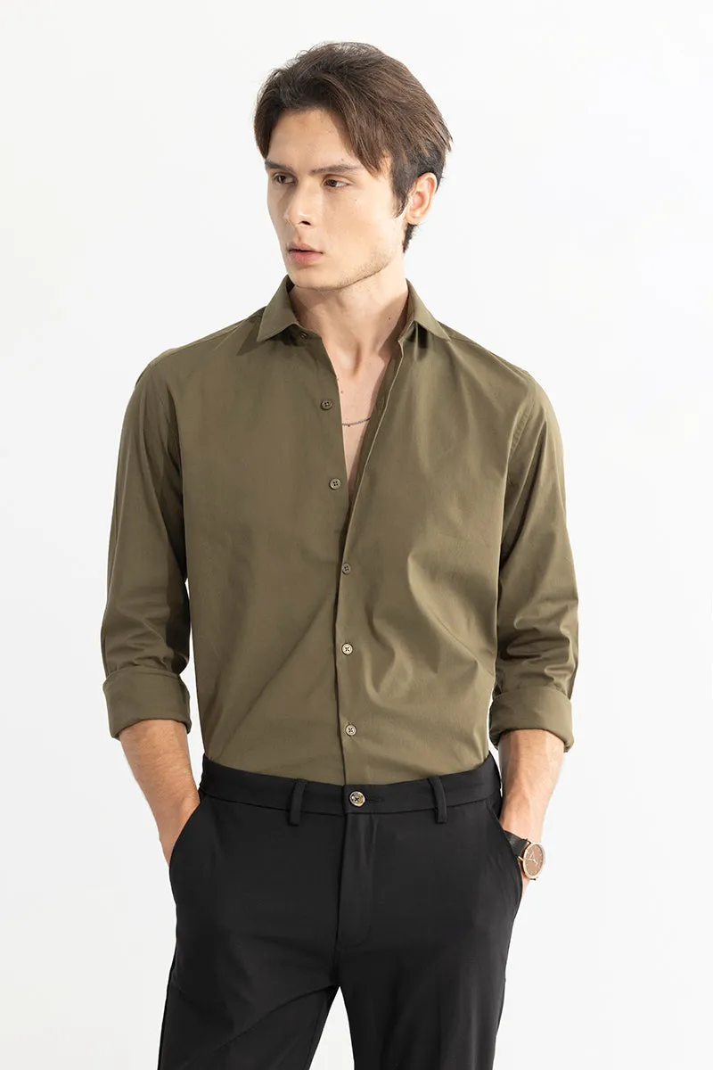 Aristo Olive Shirt