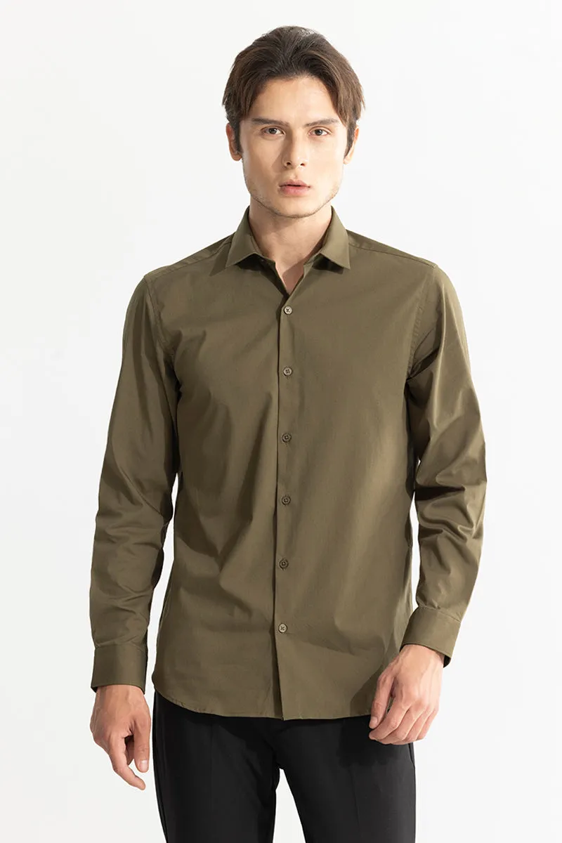 Aristo Olive Shirt