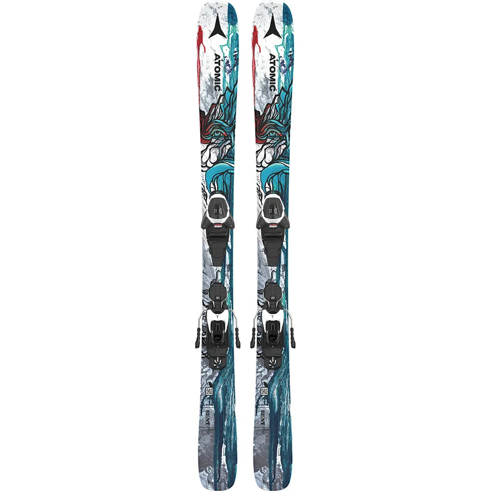 Atomic Bent JR 110-130 Kids Skis / L 6 GW Ski Bindings 2024