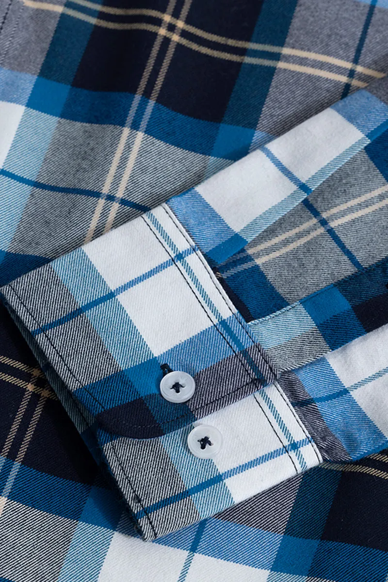 Boldsquare Blue Checks Shirt