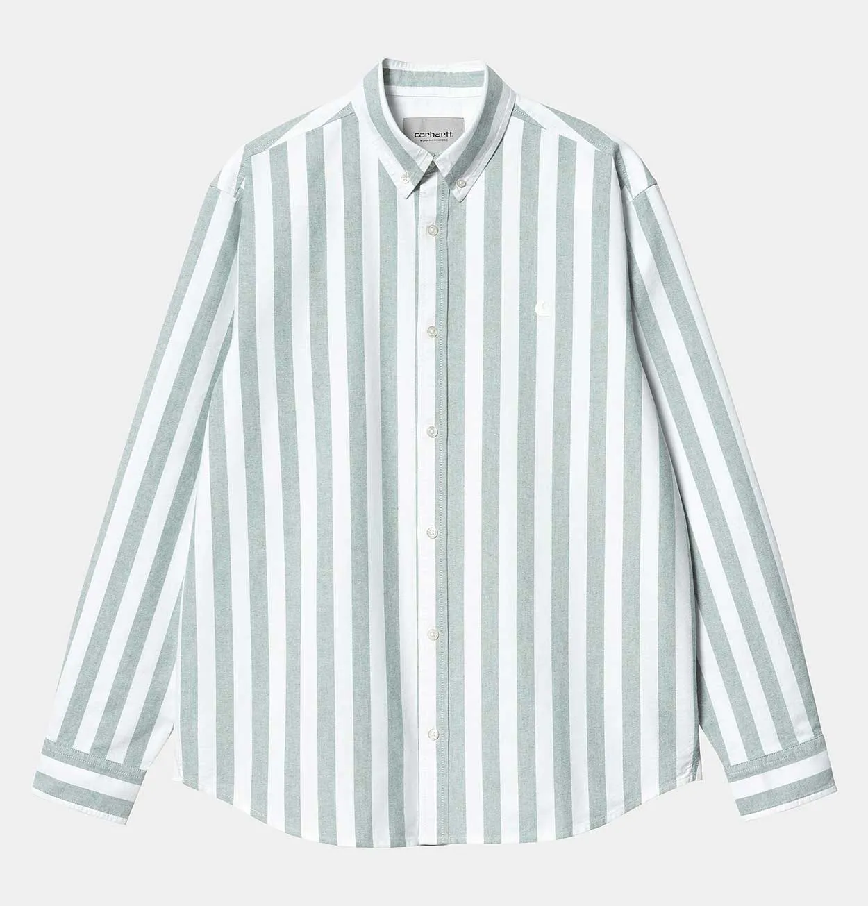 Carhartt WIP Dillion Shirt in Chervil and White