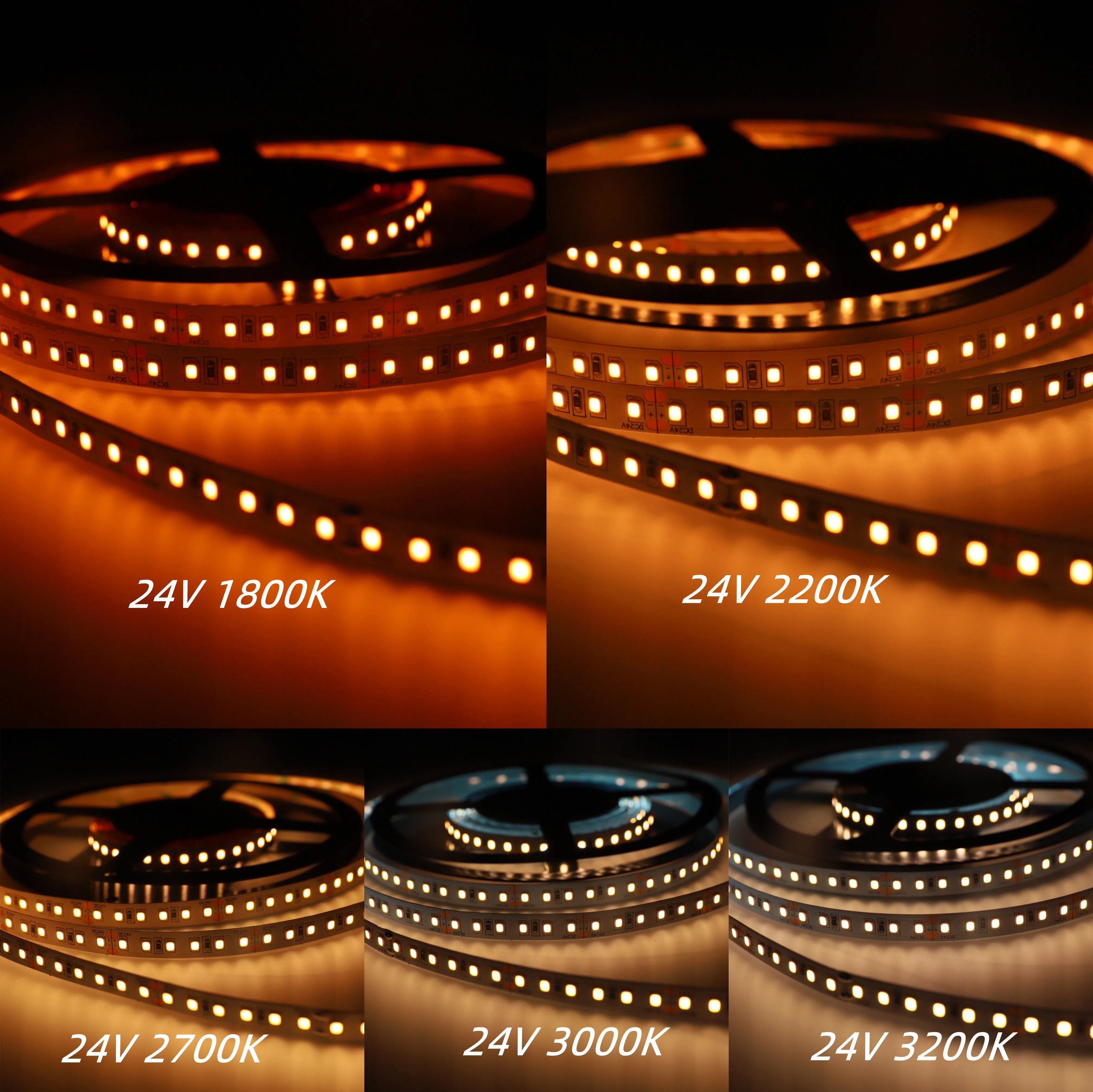 CRI-MAX CRI 95  LED Flexible Strip 1800K-3500K - 5m/Reel