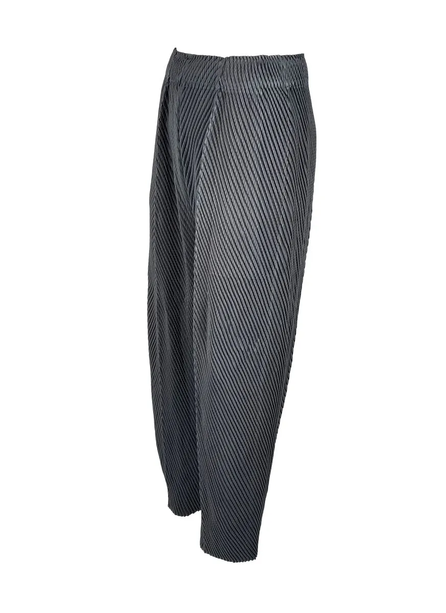 D230033 Pleated Pants *Grey