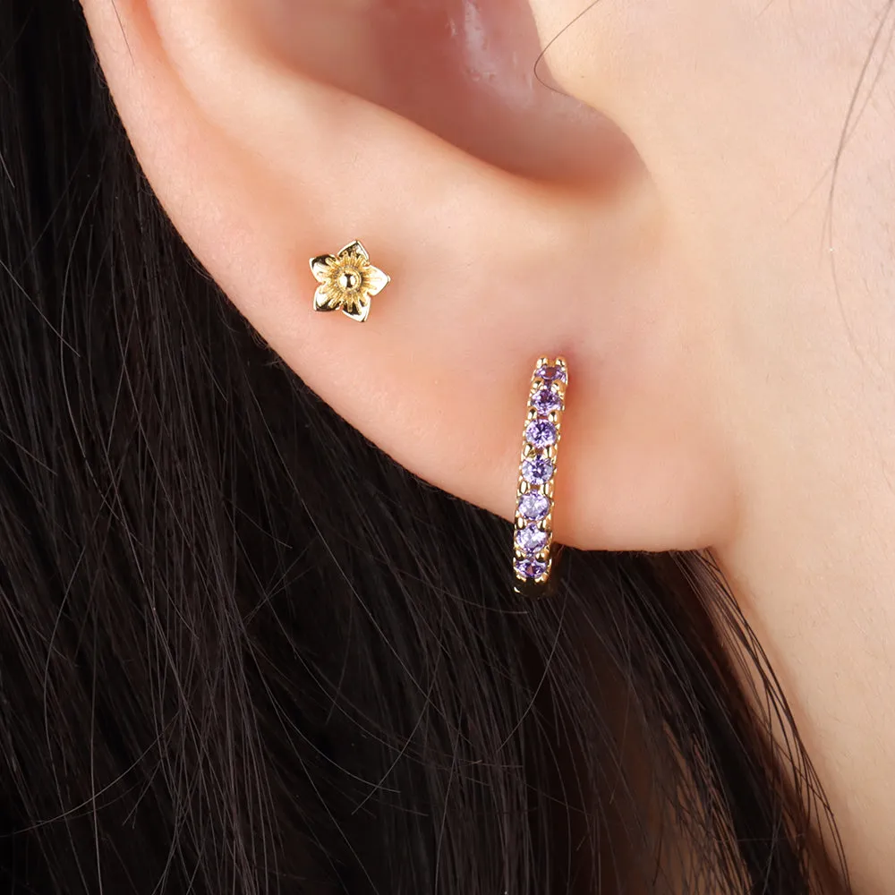 Dainty Flower Stud