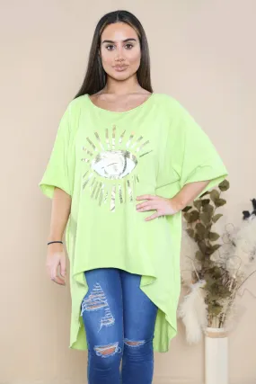 Dip hem eye t-shirt