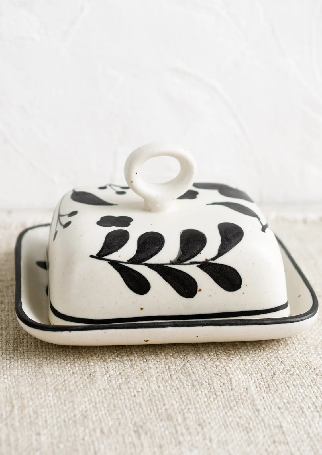 Folklore Floral Butter Dish