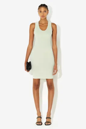 Gemini Rib Racerback Dress / Mint