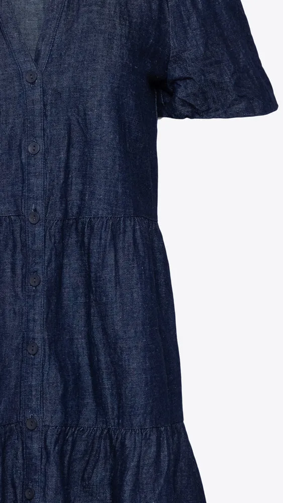 Havana Dress - Indigo