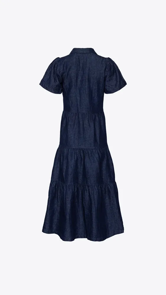 Havana Dress - Indigo