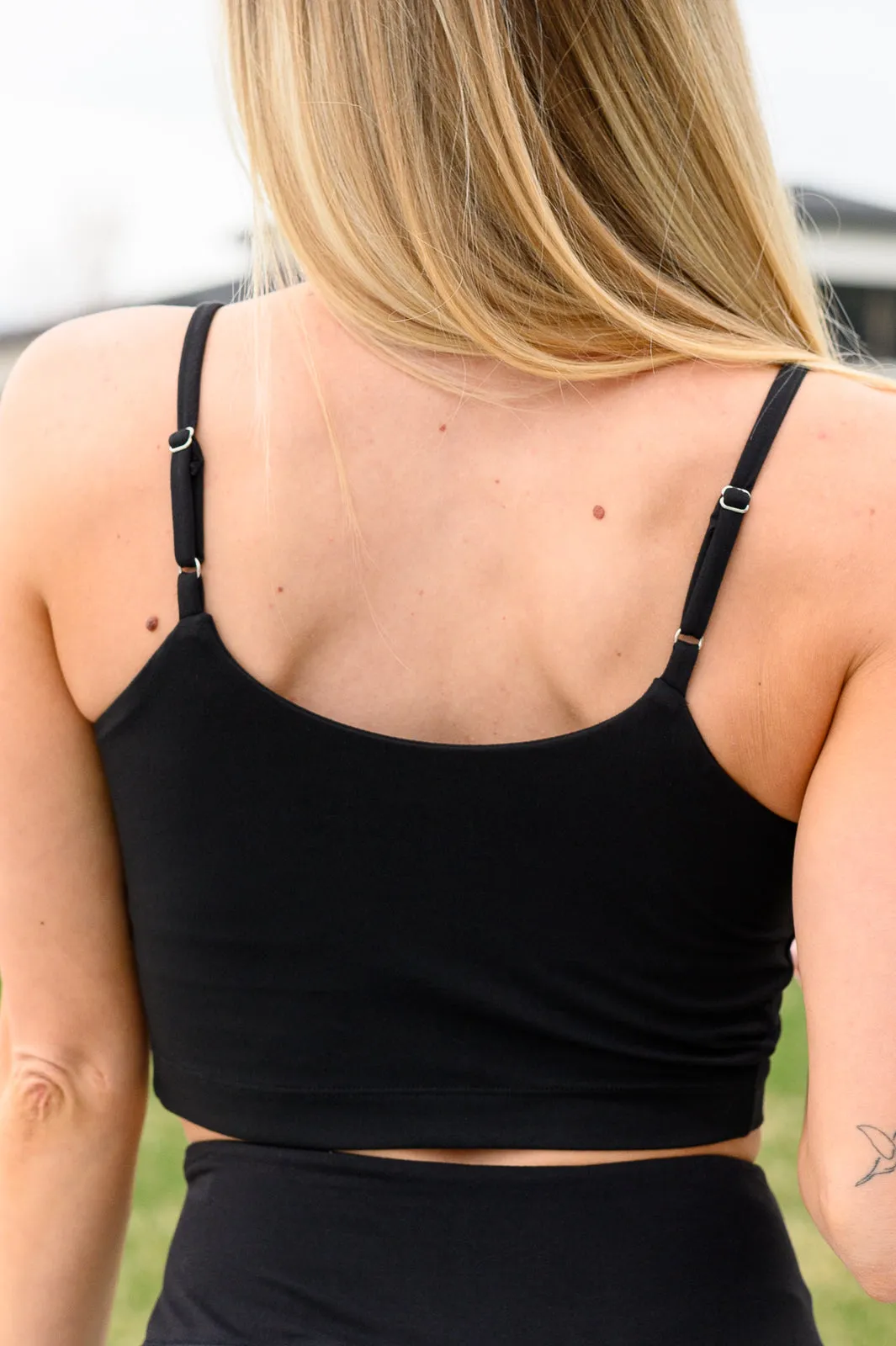 Hot Yoga Tank in Black - 4/16