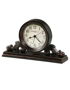 Howard Miller Bishop Decorative Alarm Clock - Worn Finish - Aged Dial