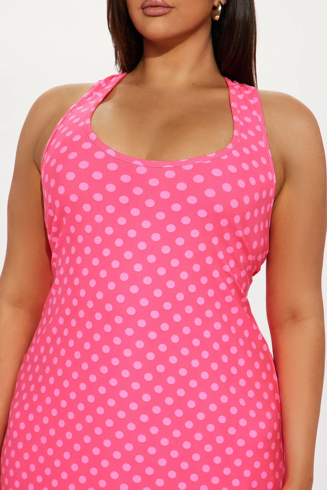 Just Dreaming PJ Sleep Dress - Hot Pink