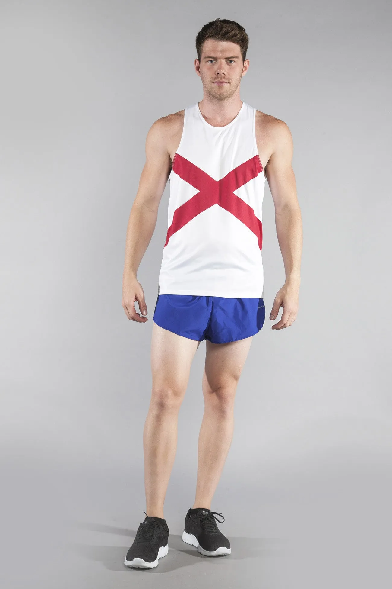 Men's Printed Singlet- Alabama