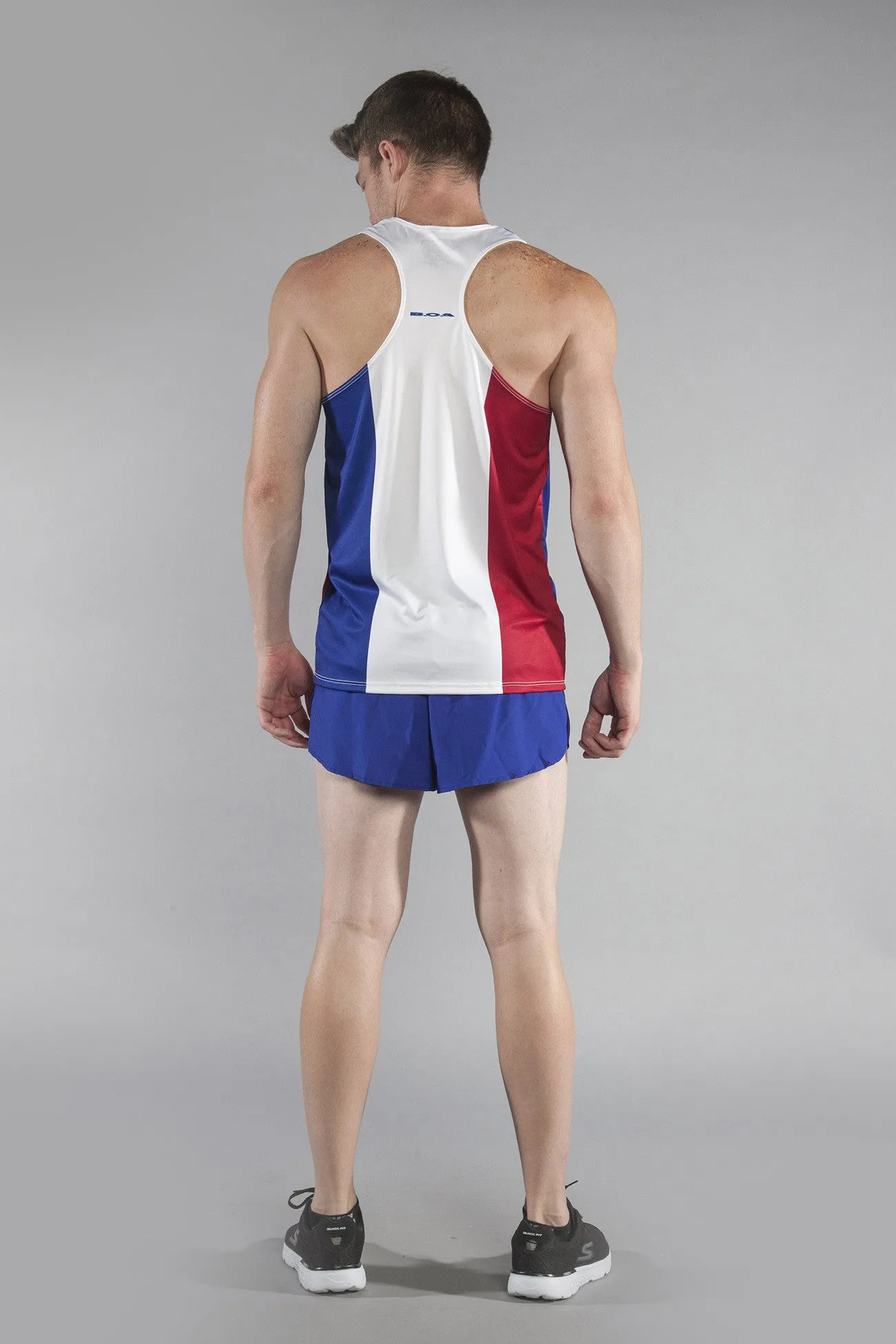 Men's Printed Singlet- France