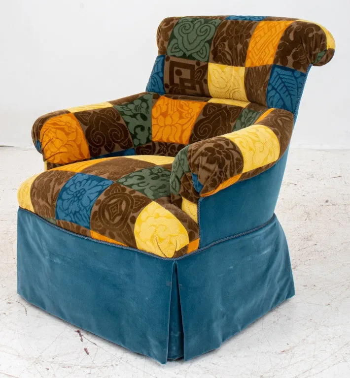 Modern Upholstered Club Chair