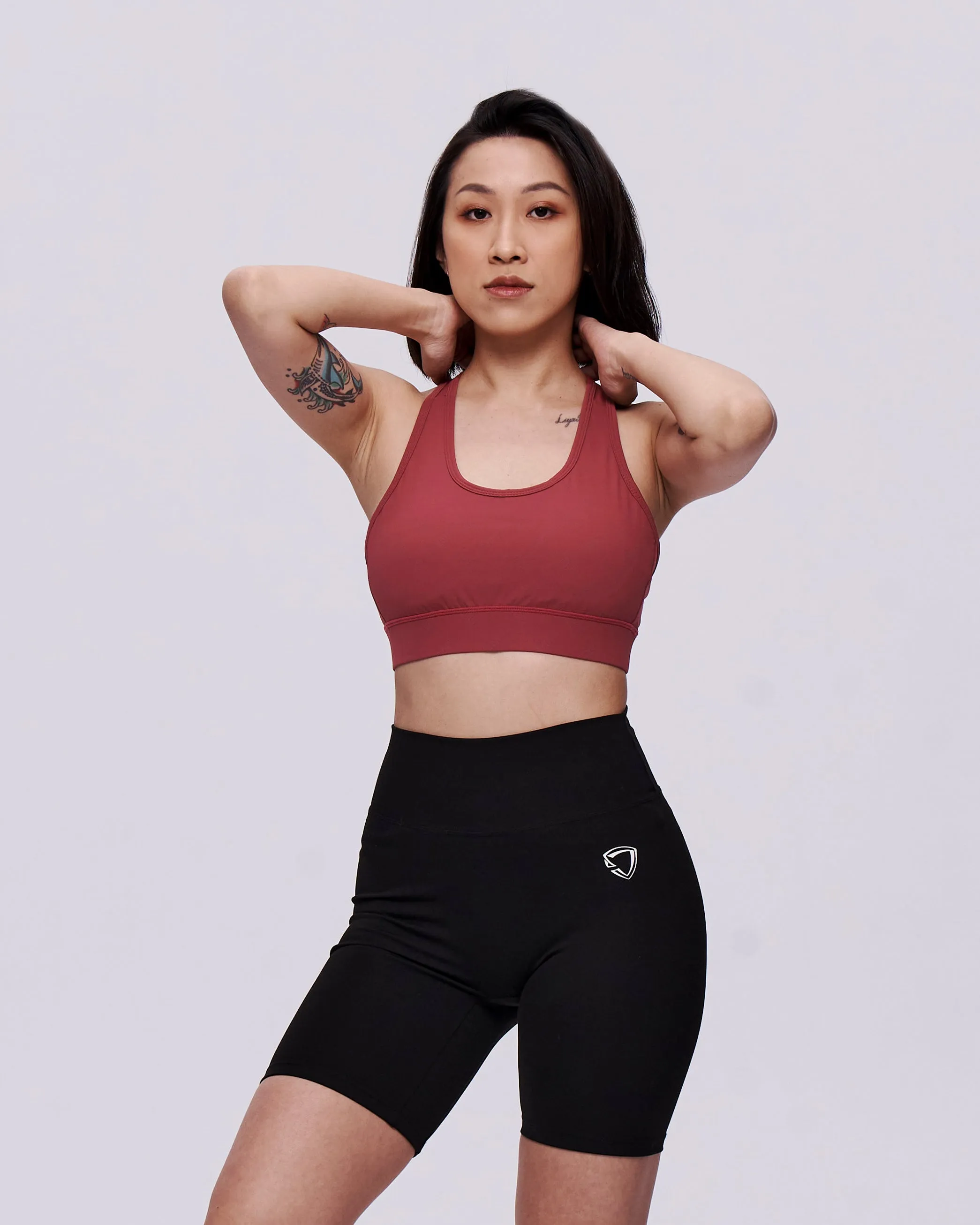 Monogram Racerback Sports Bra