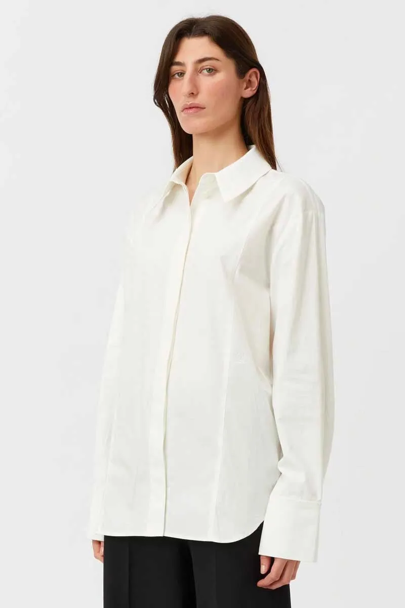 MONTGOMERY SHIRT-WHITE