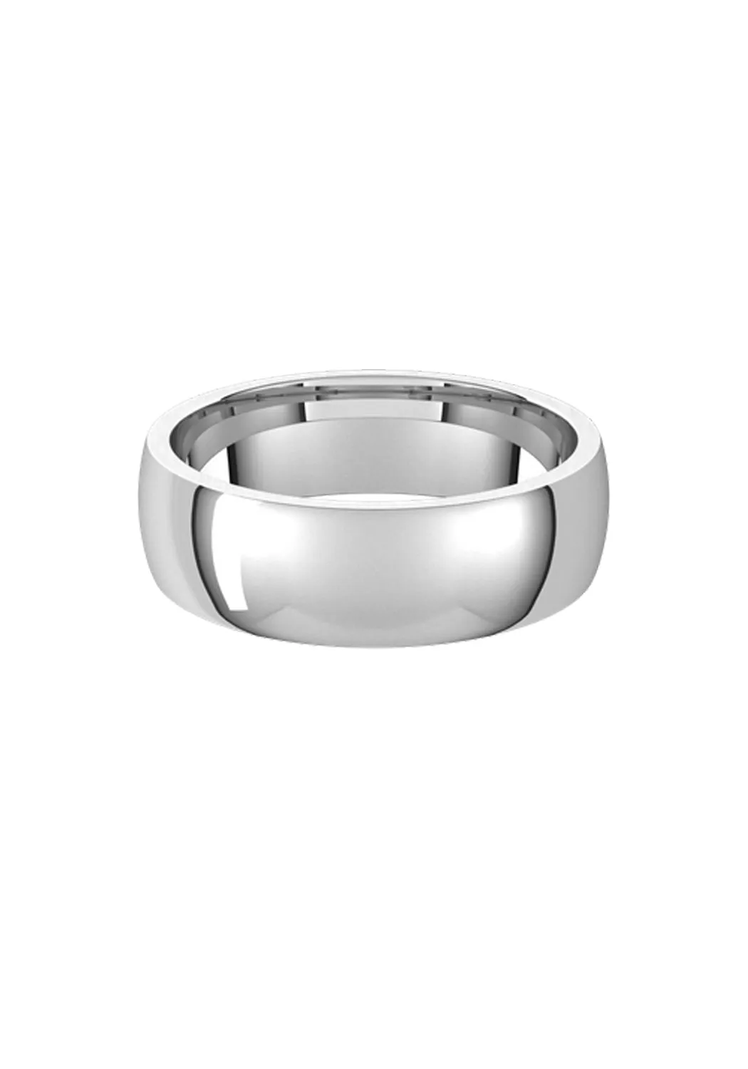 Oster 14K White Gold 6mm Band