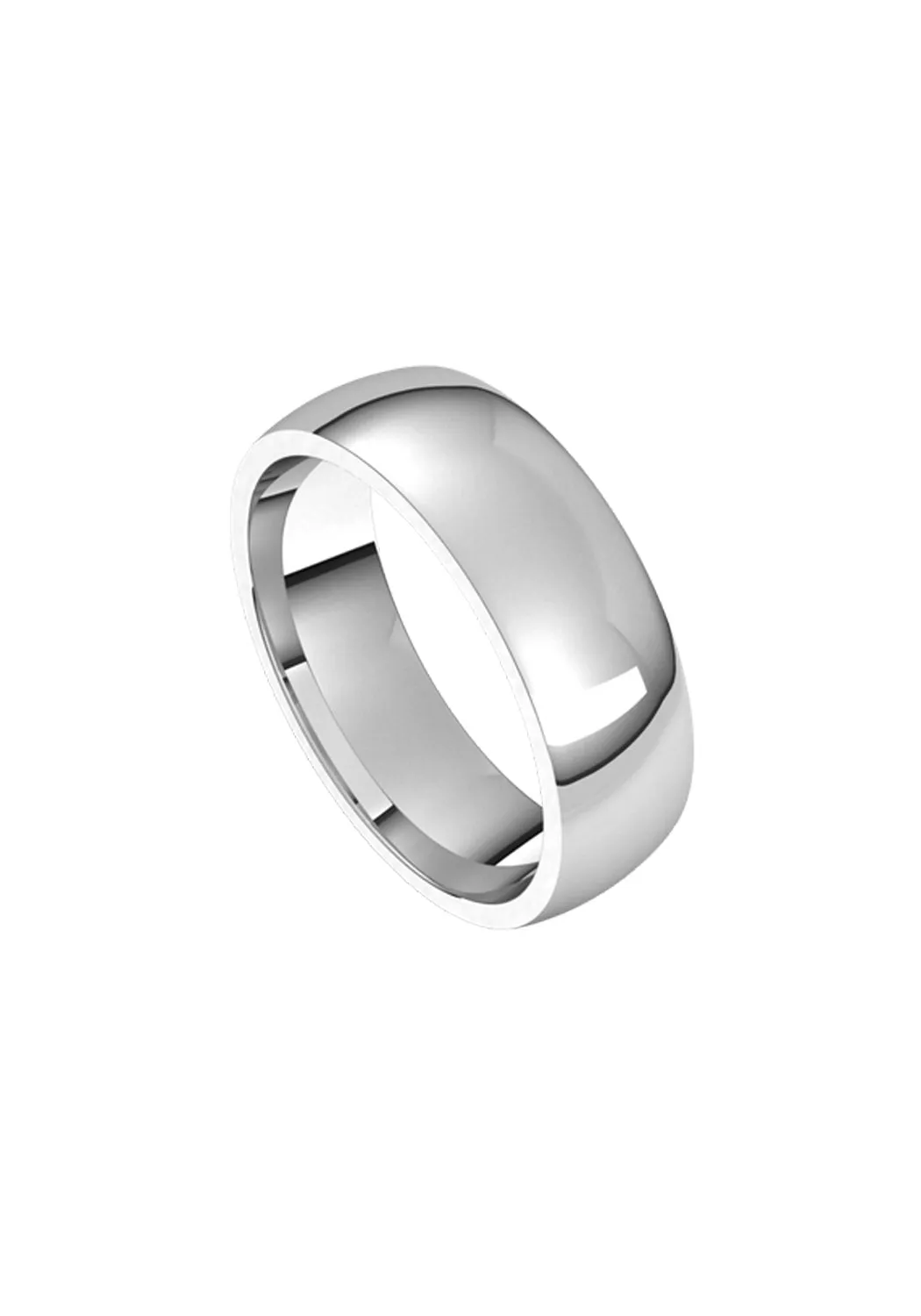 Oster 14K White Gold 6mm Band