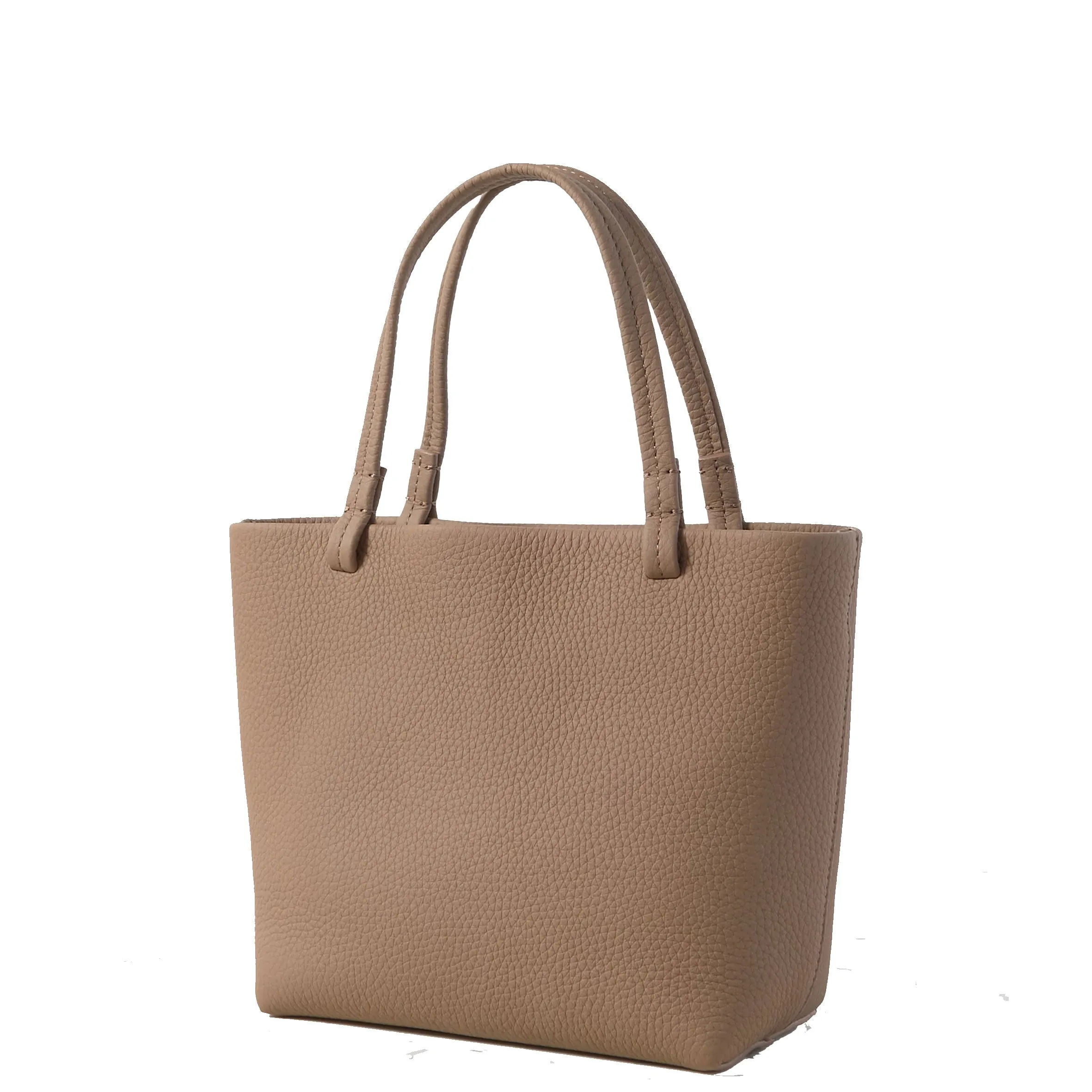 Park Tote Small, Grained, Taupe