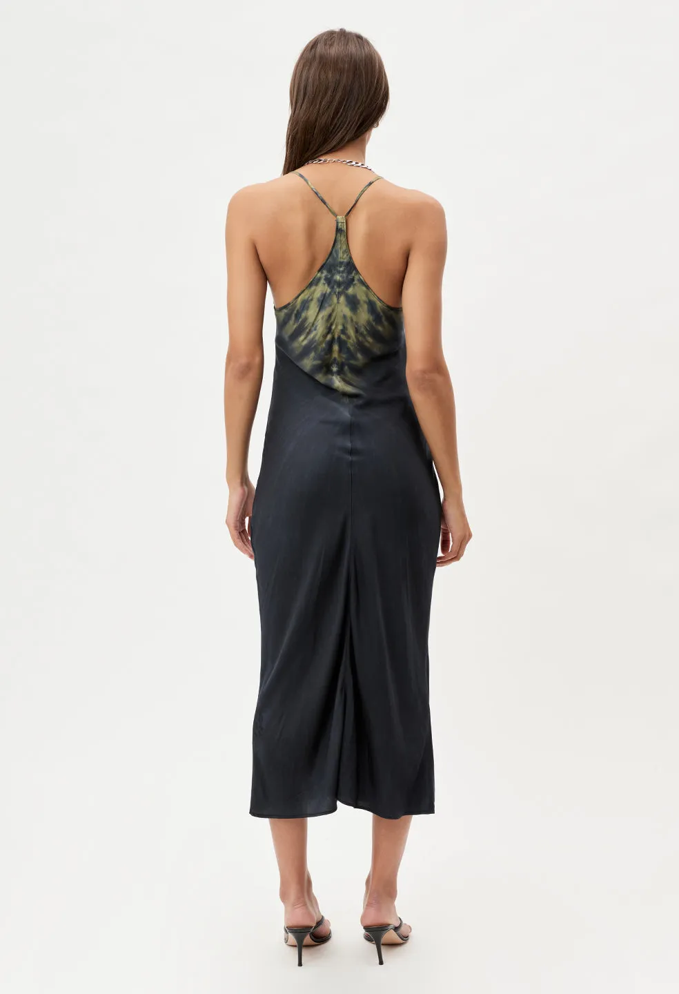 Racerback Midi Dress / Mineral Tie Dye