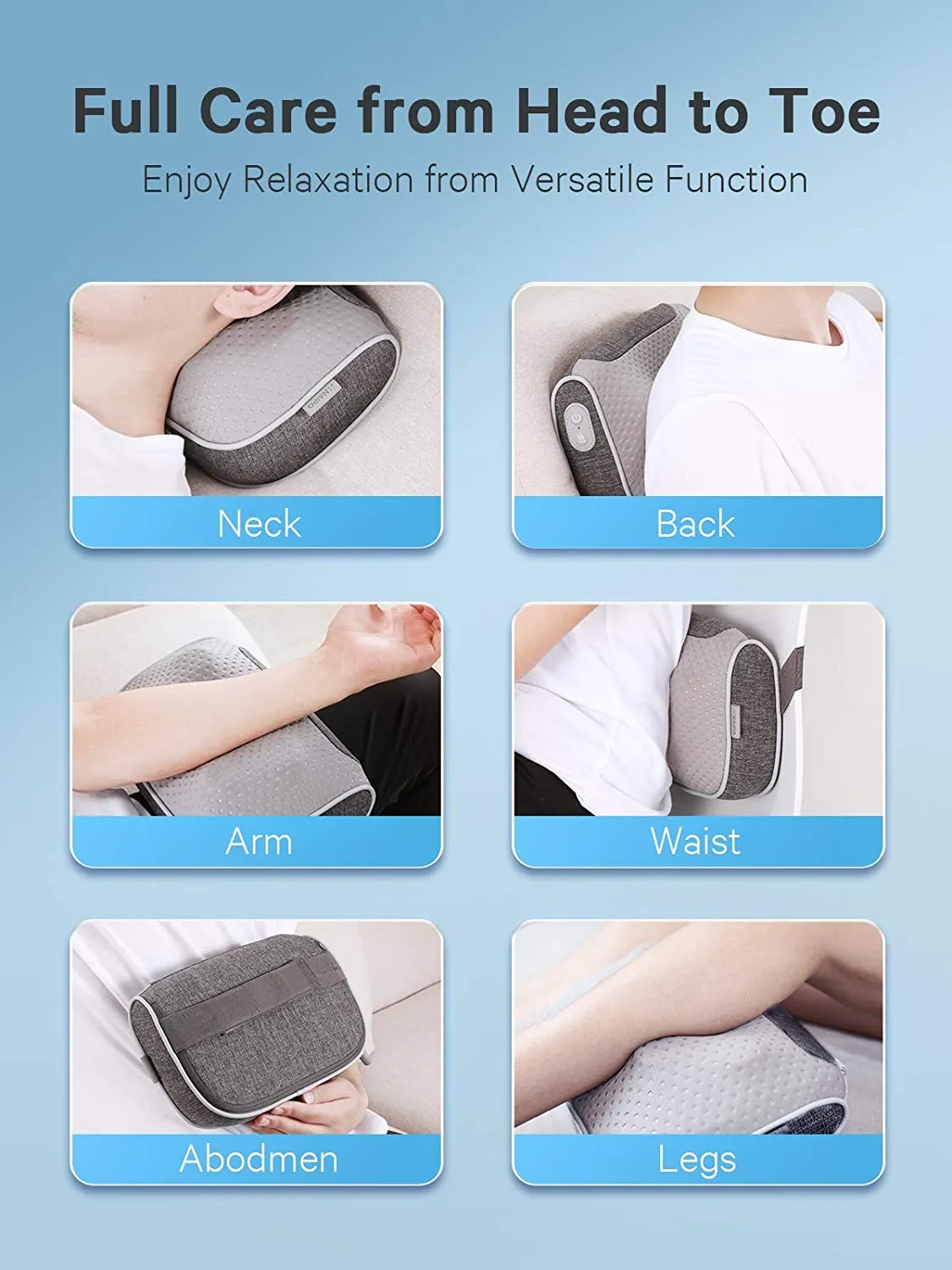 Shiatsu Massage Pillow with Heat