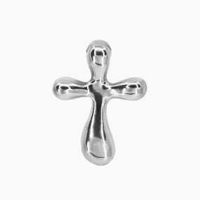 Smooth Cross Pendant in Sterling Silver