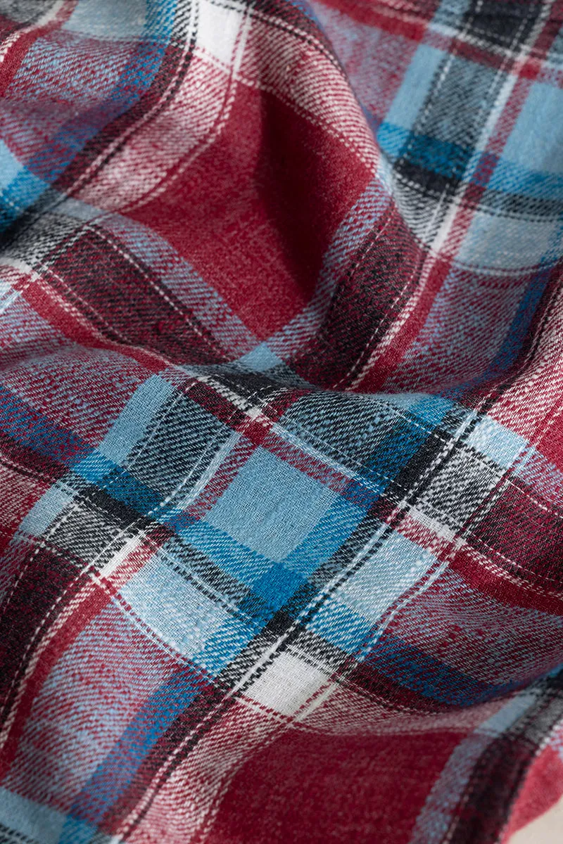 Tartan Tango Red Checks Shirt