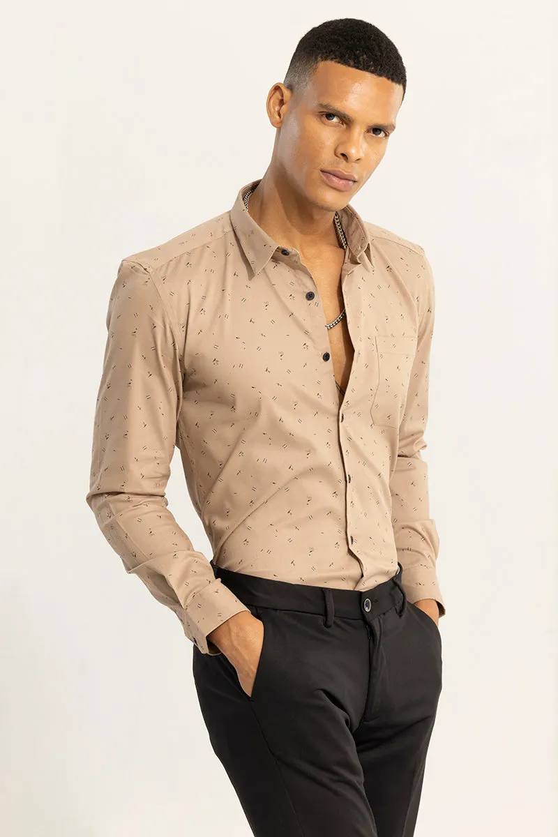 Triller Beige Shirt