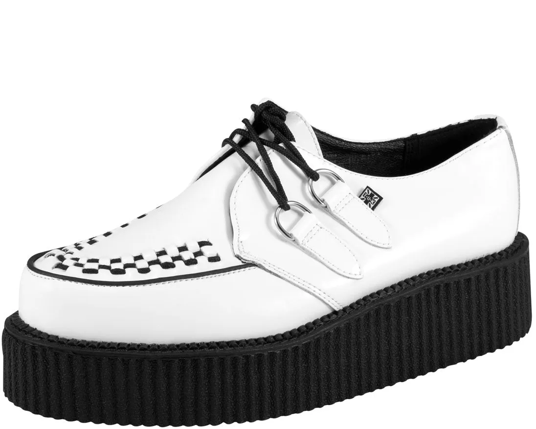 T.U.K. White Viva Mondo Creeper