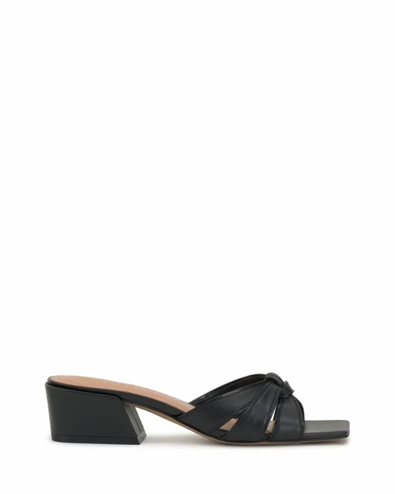 Vince Camuto SELARIES BLACK/BABY SHEEP SOFT PAT