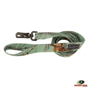 Water & Woods Patterned Dog Leash Mossy Oak Mint Camo