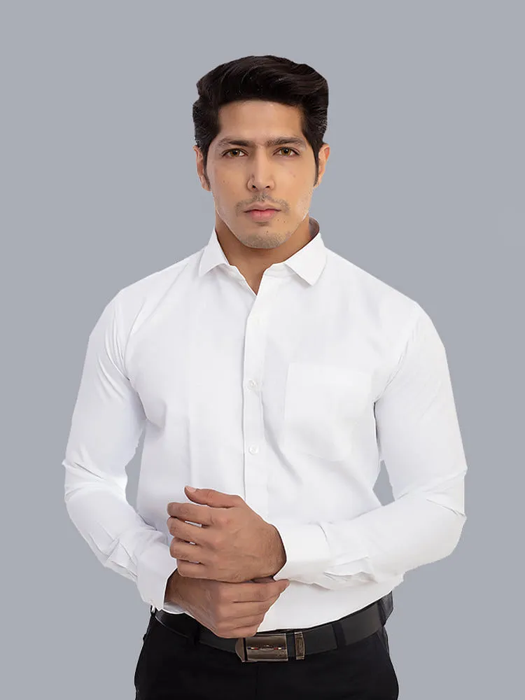 White Formal Shirt - White Formal Shirt For Men