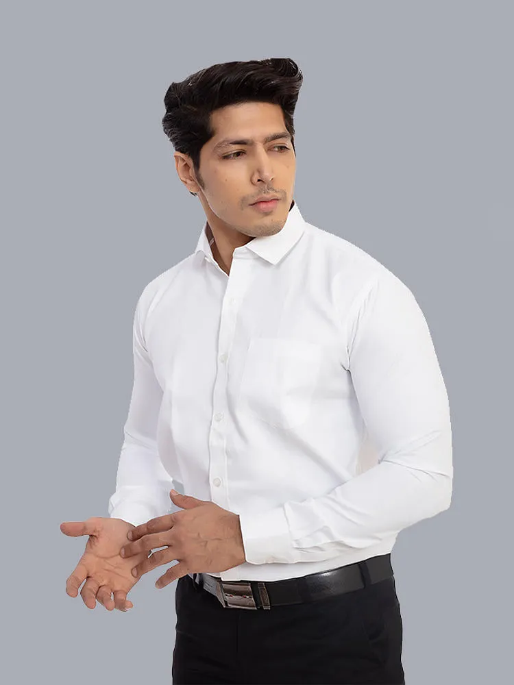 White Formal Shirt - White Formal Shirt For Men