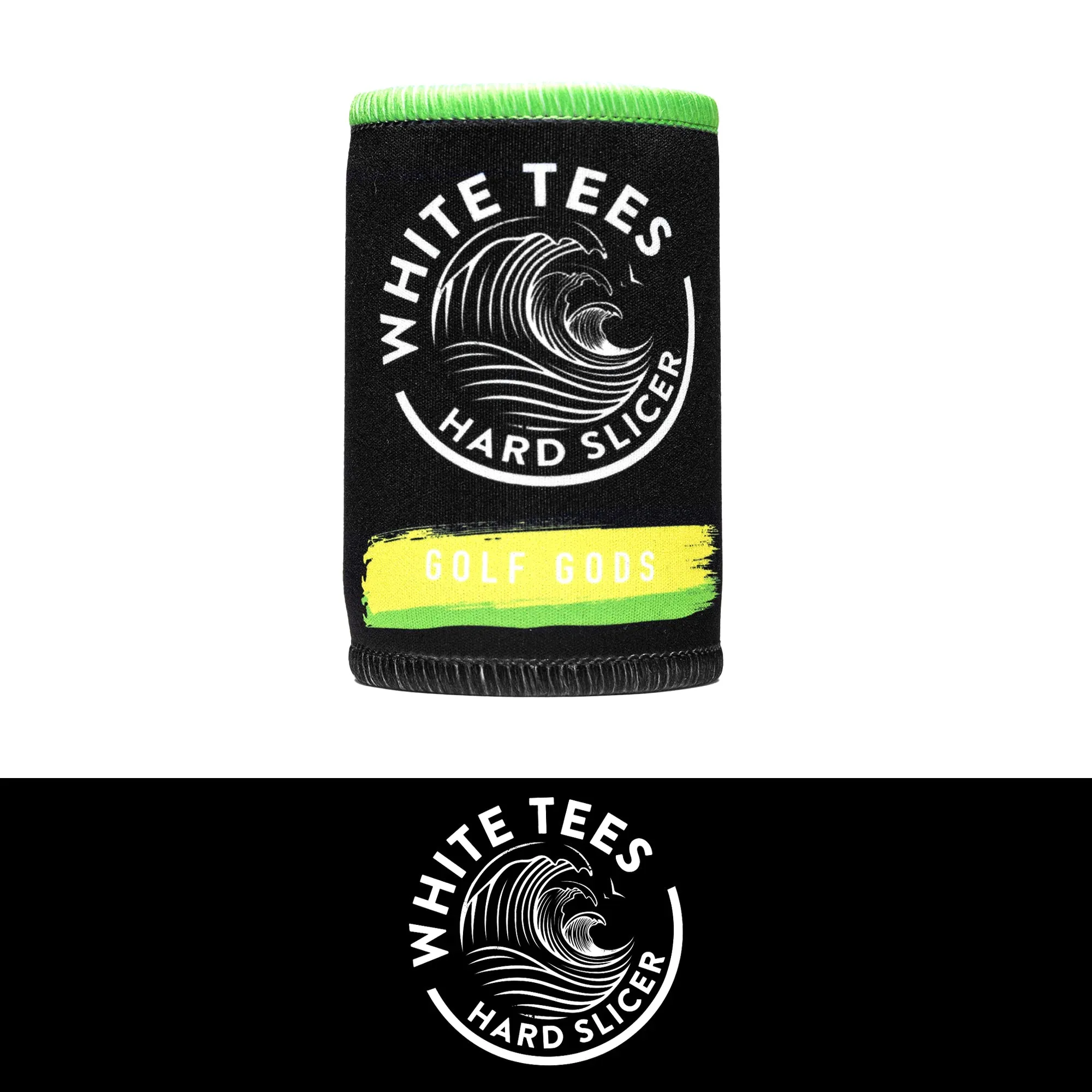 White Tees Hard Slicer Koozie