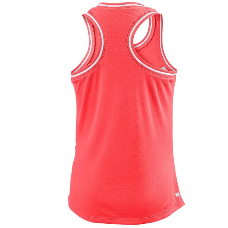 Wilson Girl's Team II Tank - Fiery Coral