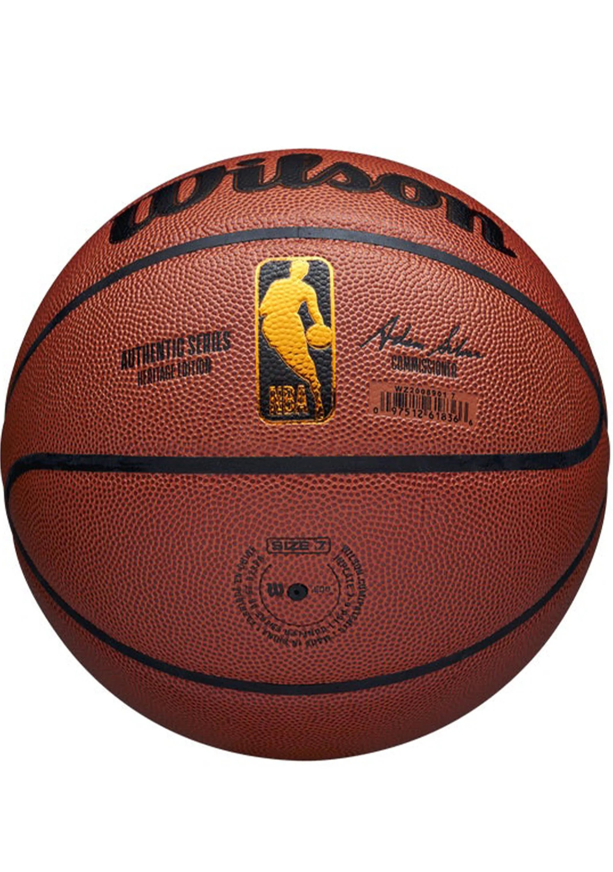 Wilson NBA Authentic Heritage Basketball <BR> WZ2008901XB7