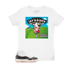 Womens Neapolitan 11 Shirt - Jays & Sbs - White