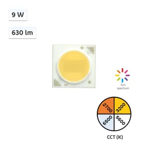 YUJILEDS CRI 98 9W COB LED - 135L - 5pcs